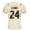 Maillot de Supporter AC Milan Simon Kjaer 24 Extérieur 2021-22 Pour Homme